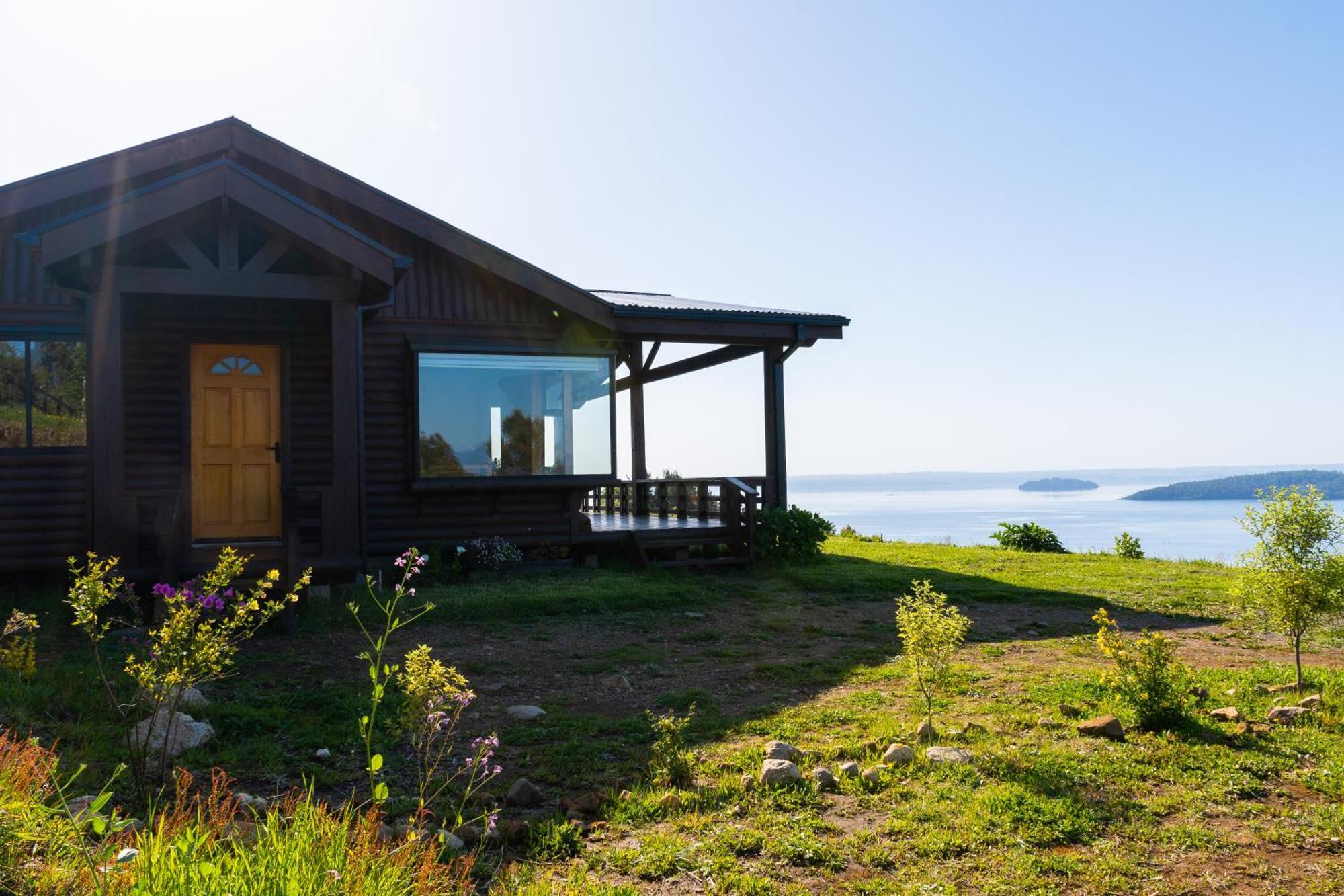 Cabanas Mirador Lago Ranco Luaran gambar